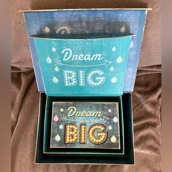 Punch Studio Set of Three Decorative Storage Boxes - Picture 5 of 8